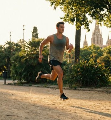 entrenar en parques de Barcelona