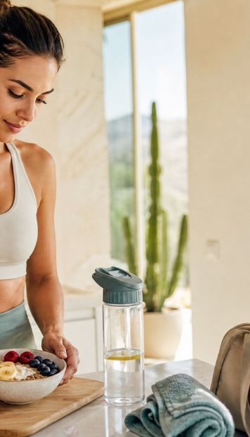 qué comer antes de entrenar por la tarde