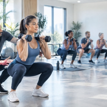 entrenamiento personal o clases dirigidas